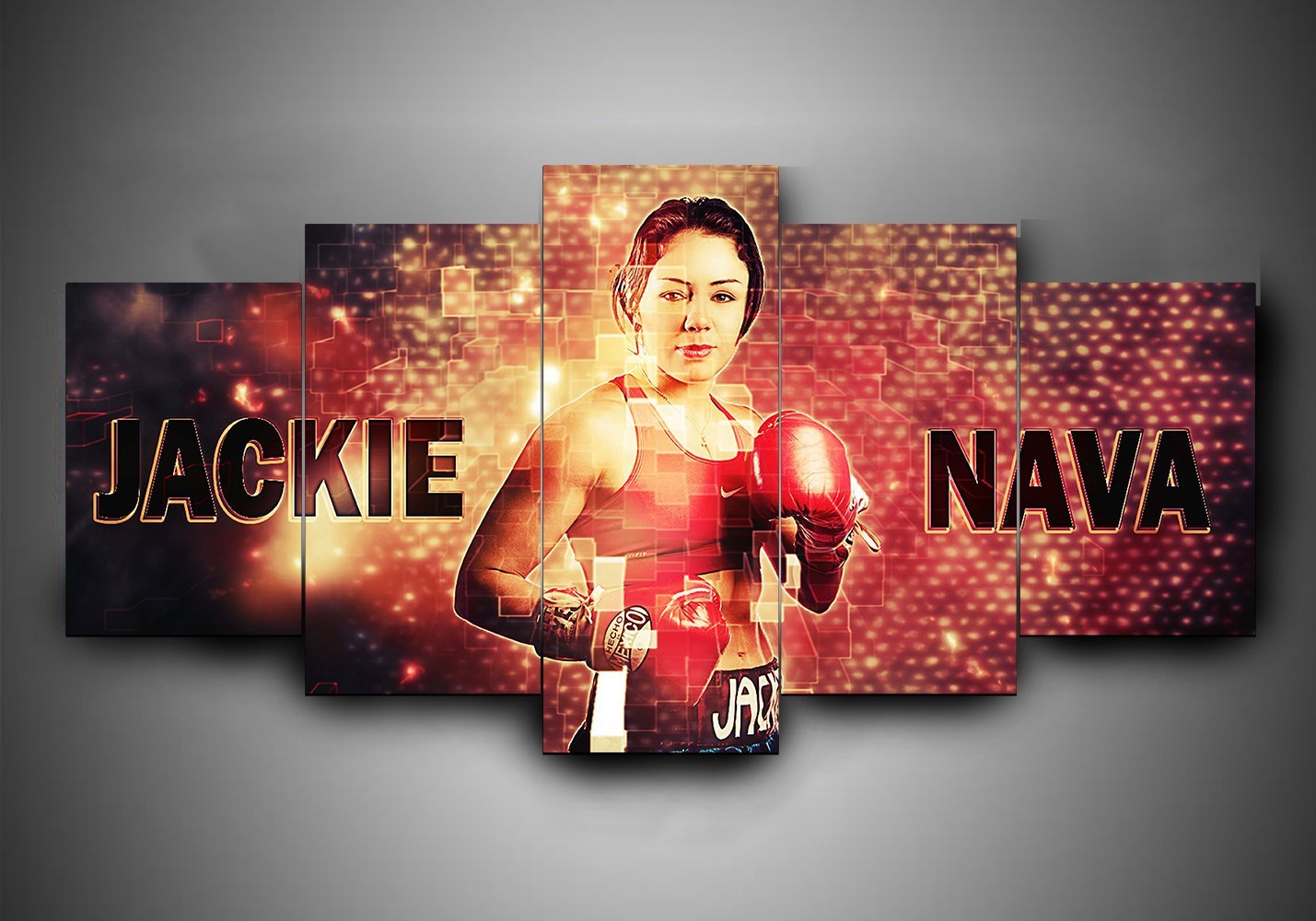 Boxing – Jackie Nava – Sport Canvas Wall Art