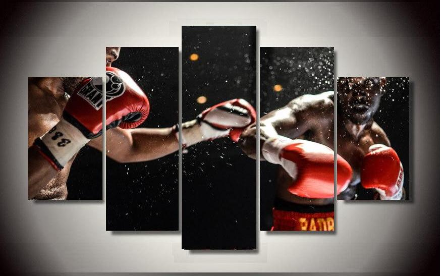 Boxing Match Sports – Sport Canvas Wall Art