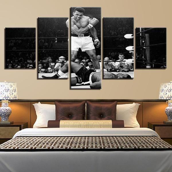 Boxing People Viewing – Sport Canvas Wall Art