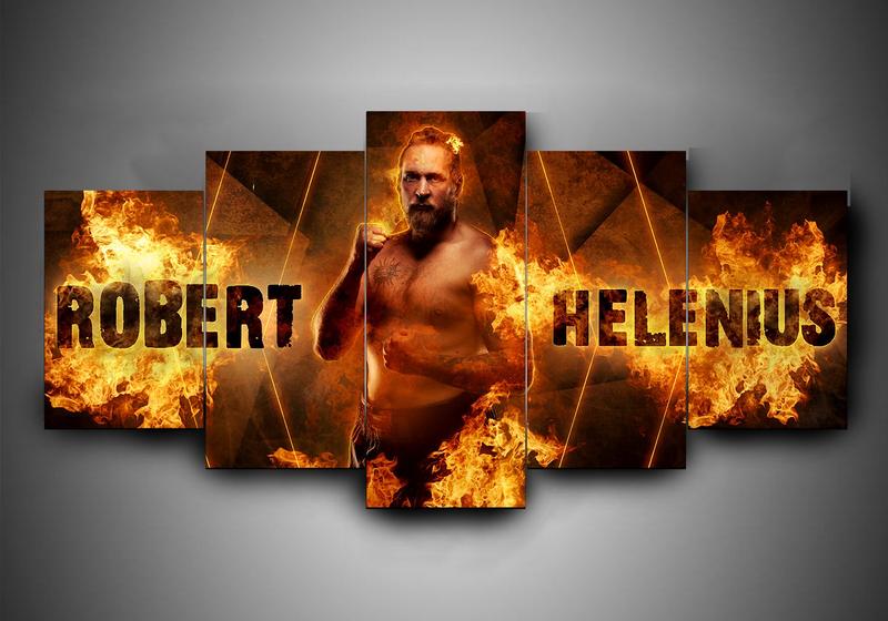 Boxing – Robert Helenius – Sport Canvas Wall Art