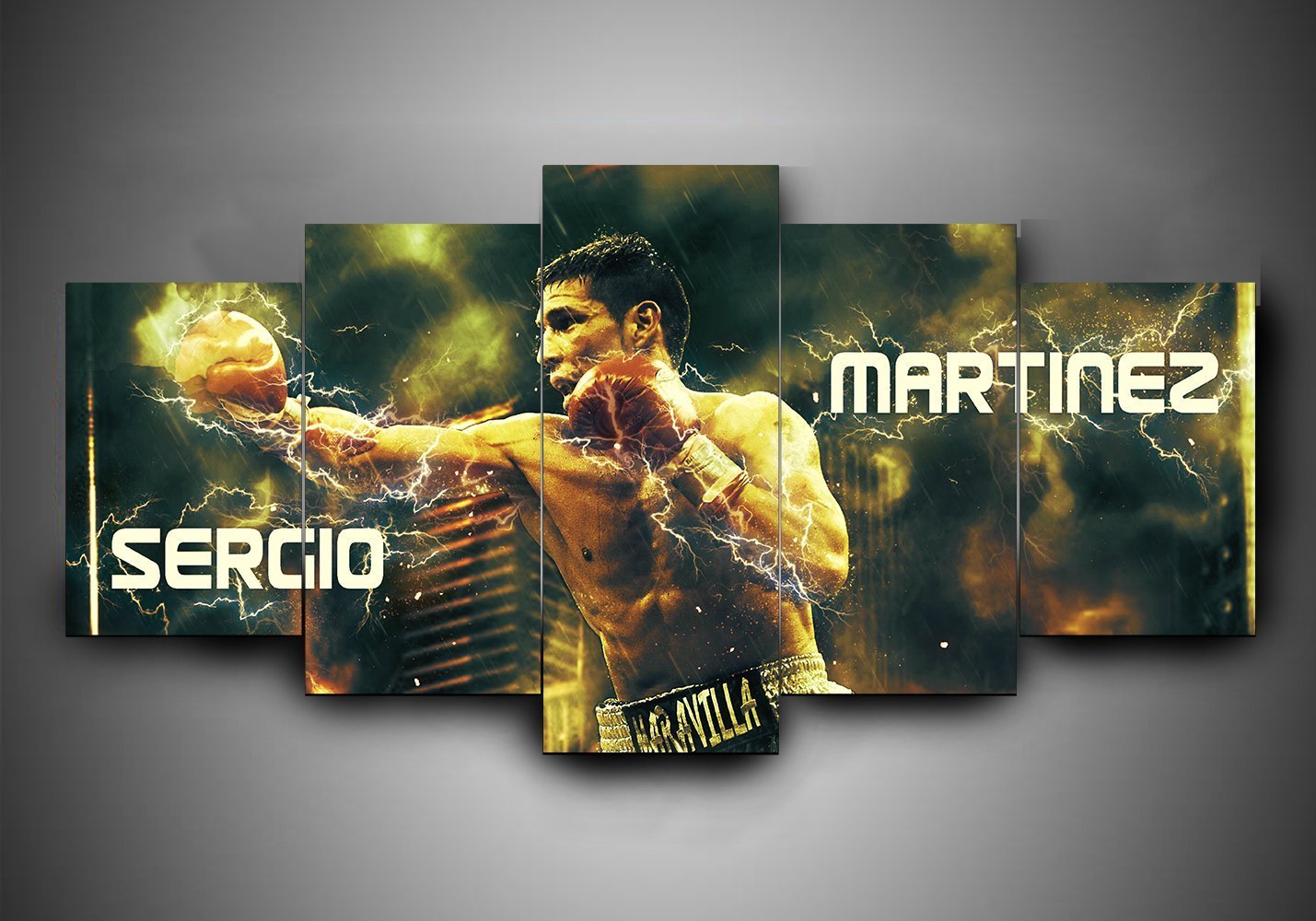 Boxing – Sergio Mart??Nez – Sport Canvas Wall Art