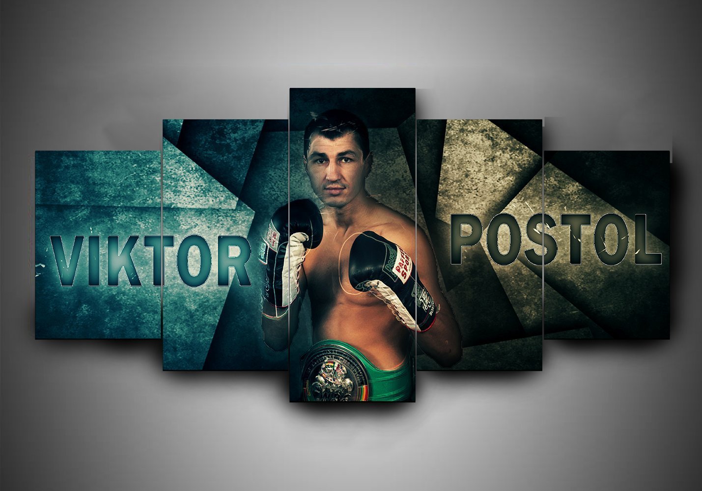 Boxing – Viktor Postol – Sport Canvas Wall Art