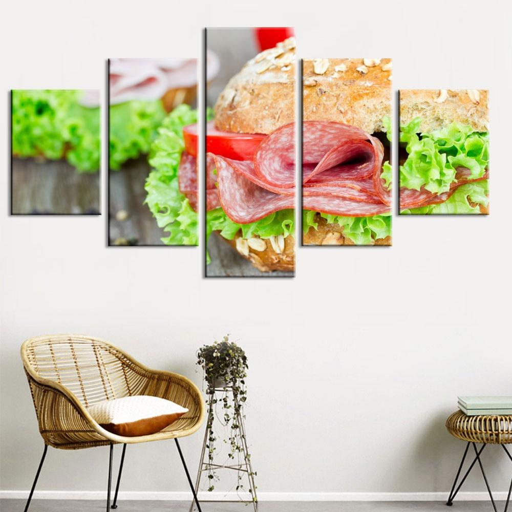 Bread Snacks 2 – Kitchen Canvas Wall Art