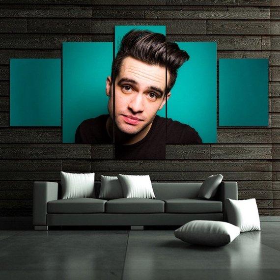 Brendon Boyd Urie 03 – Famous Person Canvas Wall Art
