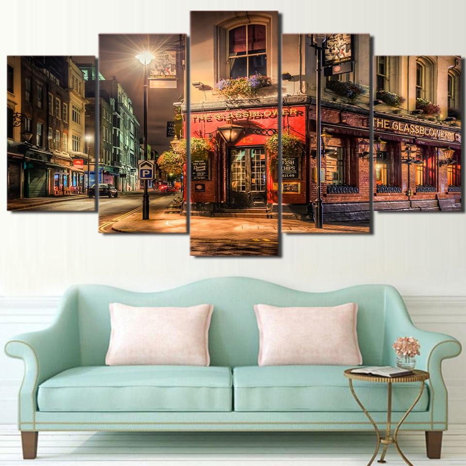 Brewer Pub London Group – Nature Canvas Wall Art