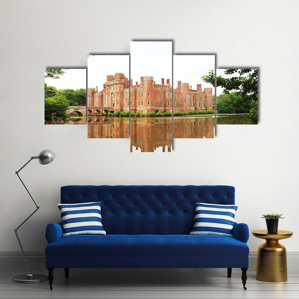 Brick Herstmonceux Castle – Nature Canvas Wall Art