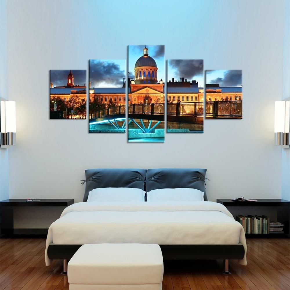 Bridge Castle – Nature Canvas Wall Art