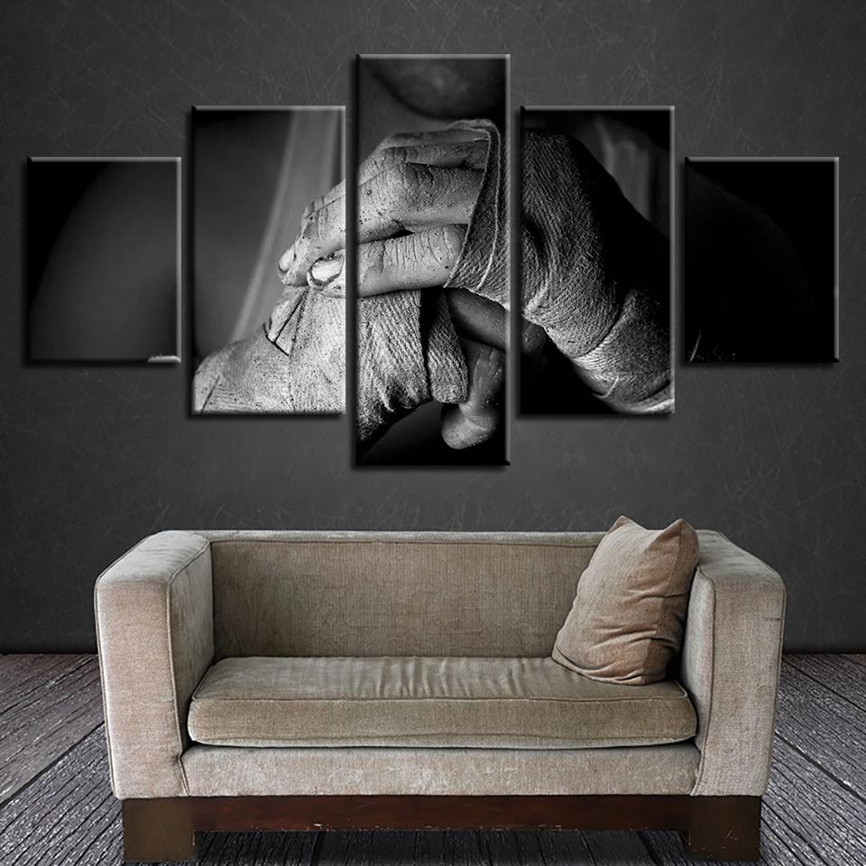 Broken Hand – Abstract Canvas Wall Art