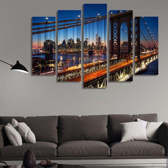 Brooklyn Bridge 02 – Nature Canvas Wall Art