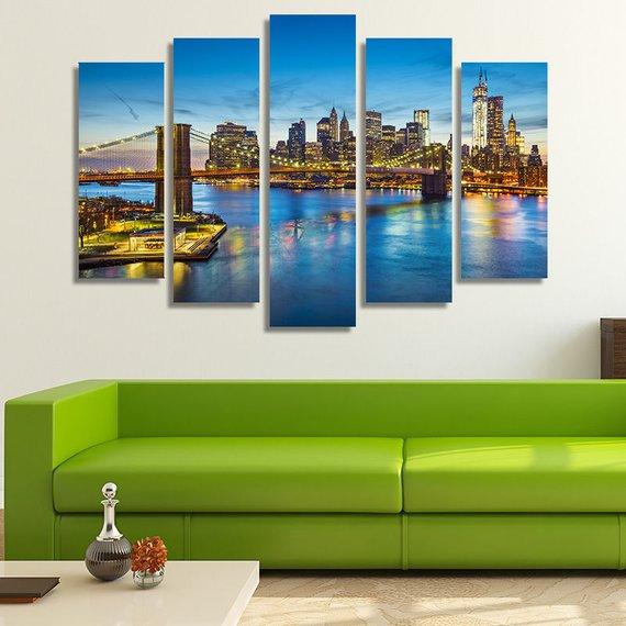 Brooklyn Bridge 04 – Nature Canvas Wall Art