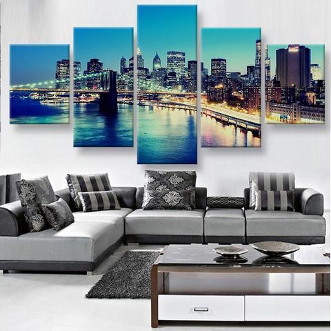 Brooklyn Bridge 1 – Nature Canvas Wall Art