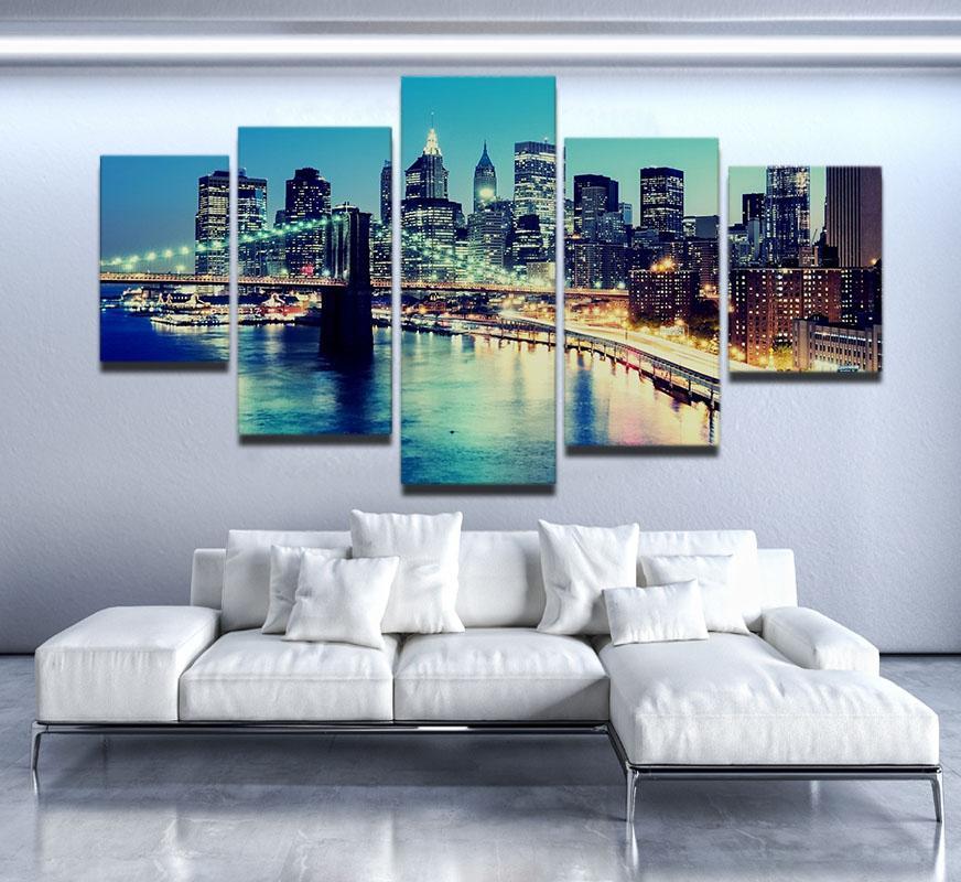 Brooklyn Bridge – Nature Canvas Wall Art