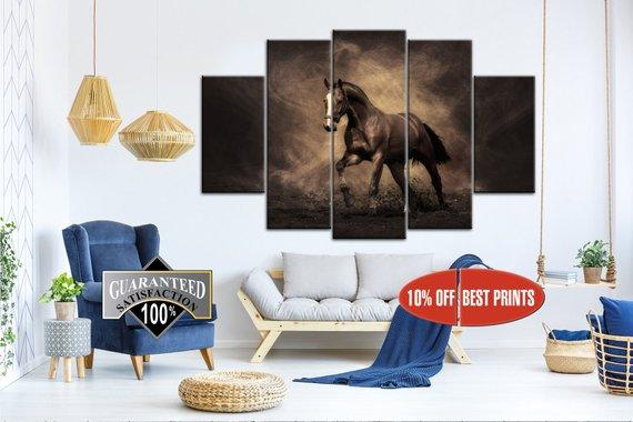 Brown Horse 1 – Animal Canvas Wall Art