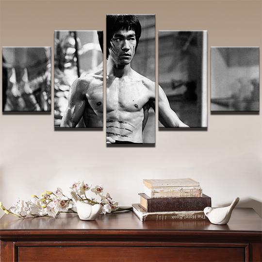 Bruce Lee Enter The Dragon – Movie Canvas Wall Art