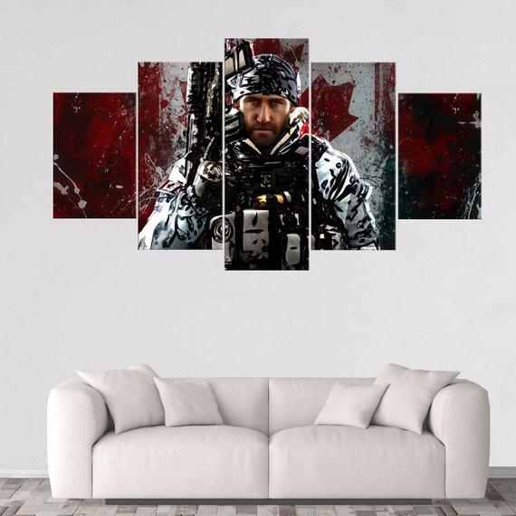 Buck Rainbow Six Siege – Gaming Canvas Wall Art