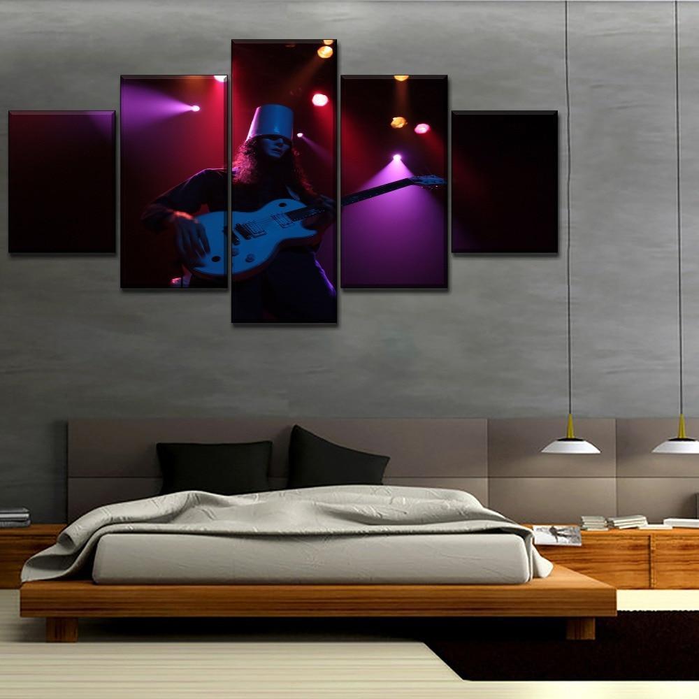 Buckethead Original Singer Music – Canvas Wall Art