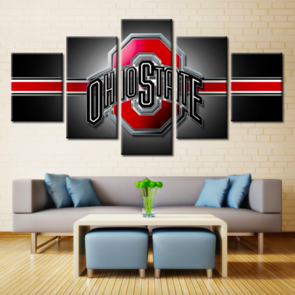 Buckeyes Of Ohio State Sport Canvas Wall Art