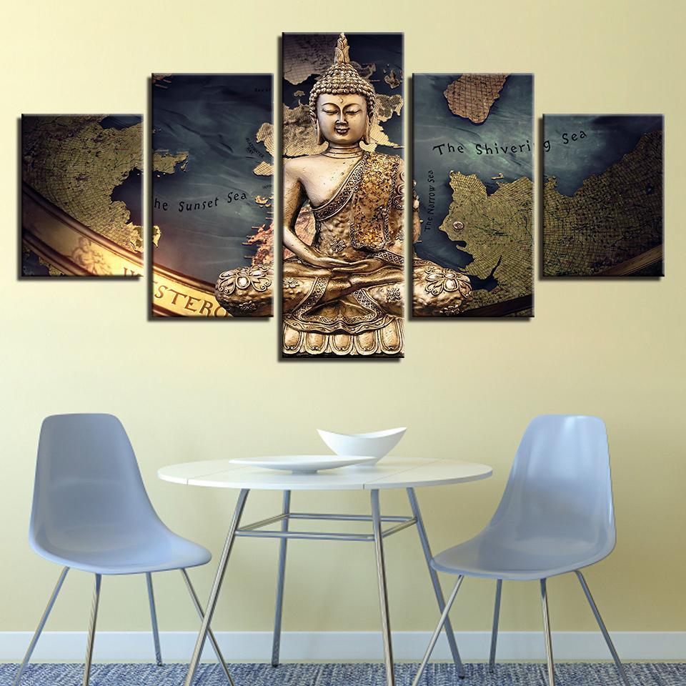 Buddha 2 – Religion Canvas Wall Art