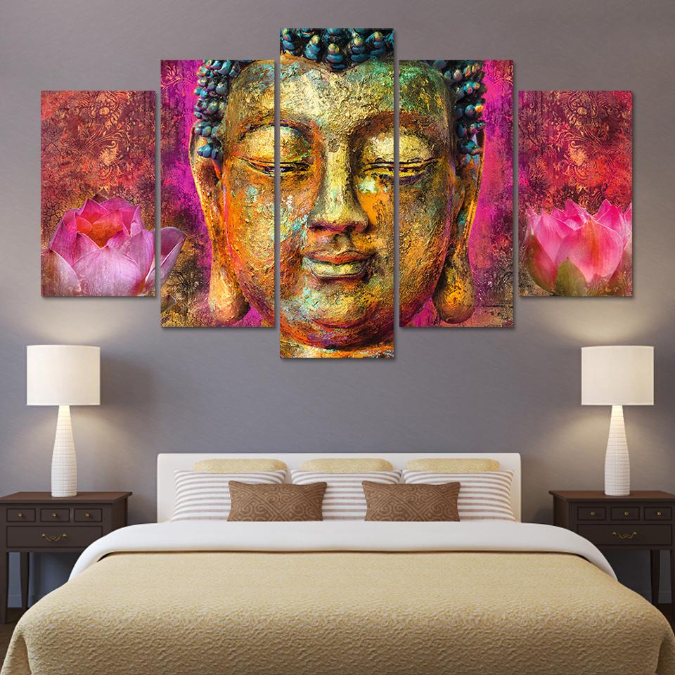 Buddha 69 – Religion Canvas Wall Art
