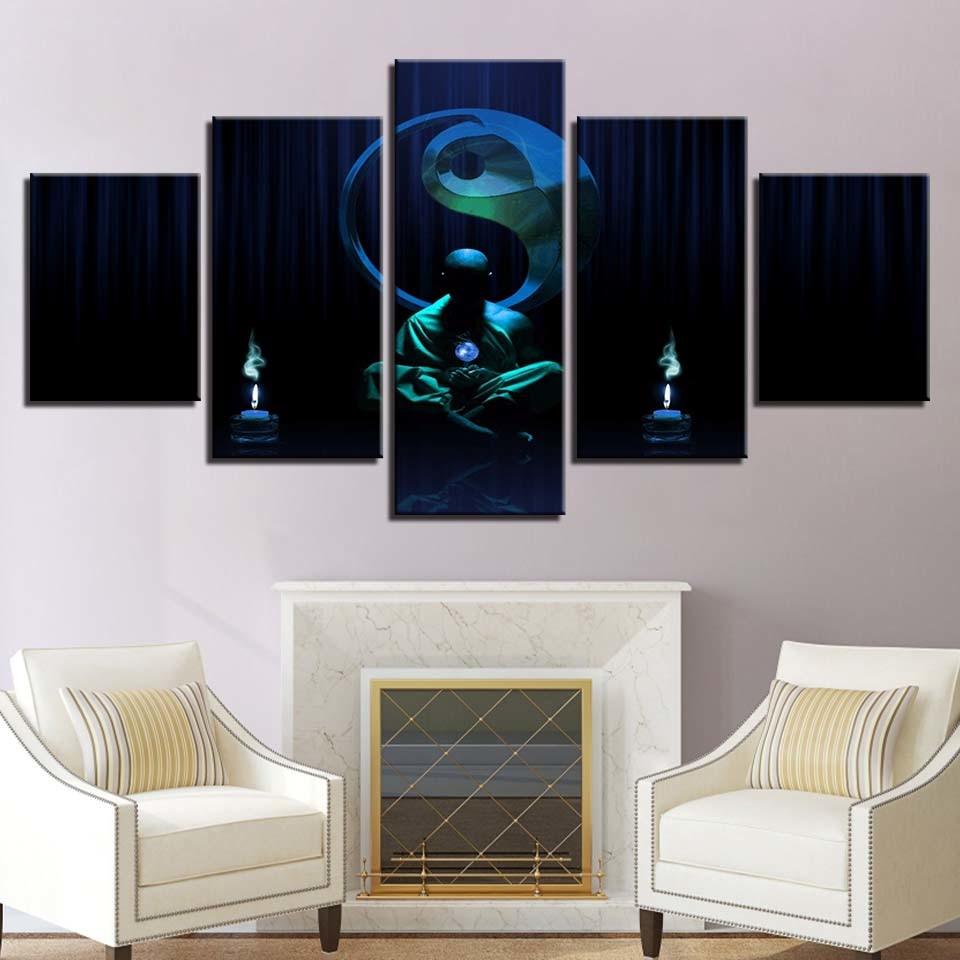 Buddha 77 – Religion Canvas Wall Art