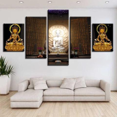 Buddha Compassion – Religion Canvas Wall Art