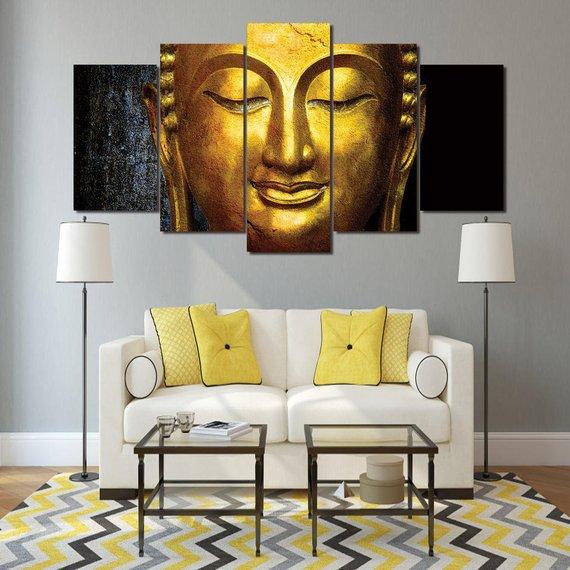Buddha Large 3 – Religion Canvas Wall Art