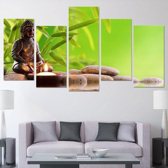Buddha Large 4 – Religion Canvas Wall Art