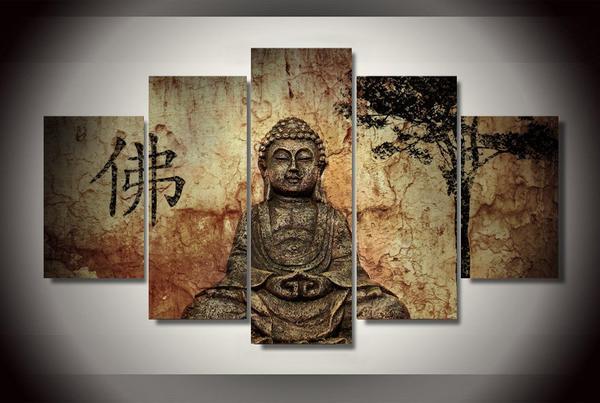 Buddha Mind And Soul – Religion Canvas Wall Art