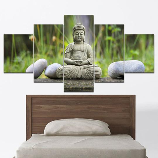 Buddha Statue 10 – Religion Canvas Wall Art
