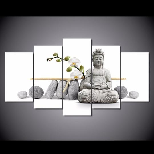 Buddha Statue 11 – Religion Canvas Wall Art