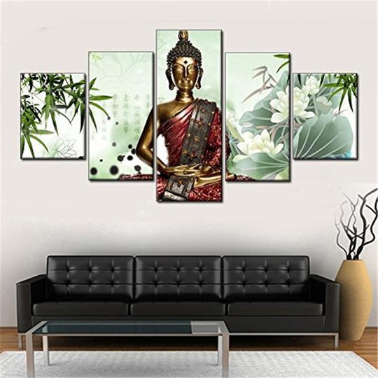 Buddha Statue 20 – Religion Canvas Wall Art