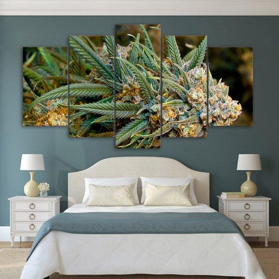Buds Weed 01 – Nature Canvas Wall Art
