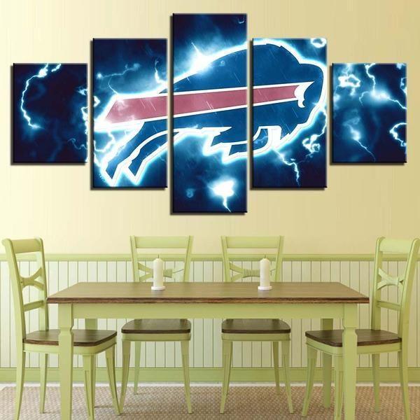 Buffalo Bills Nfl Logo – Sport Canvas Wall Art