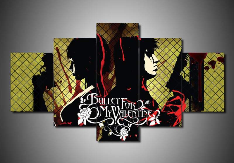 Bullet For My Valentine 2 – Music Canvas Wall Art