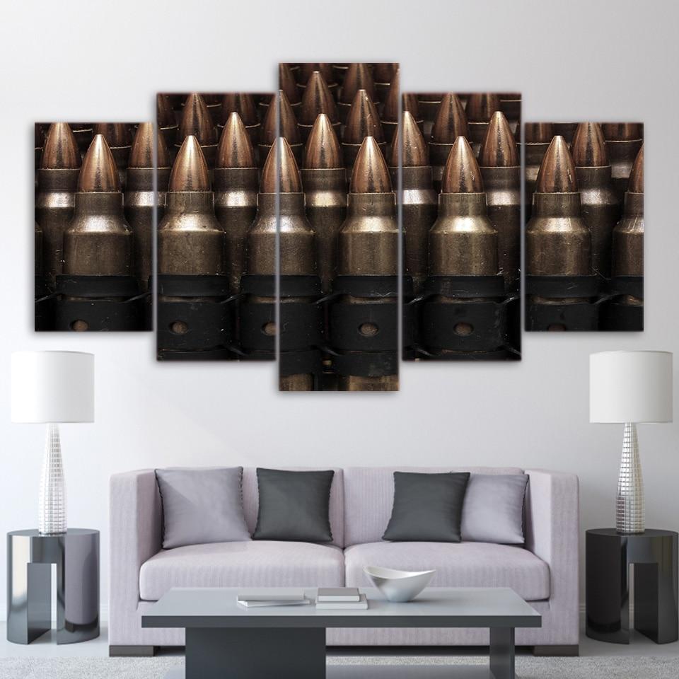 Bullets 01 – Army Canvas Wall Art