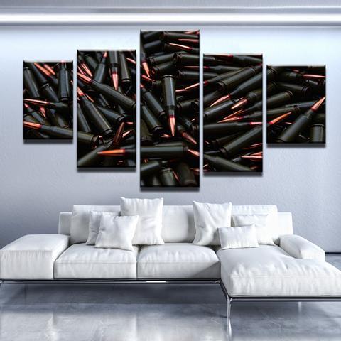 Bullets – Army Canvas Wall Art
