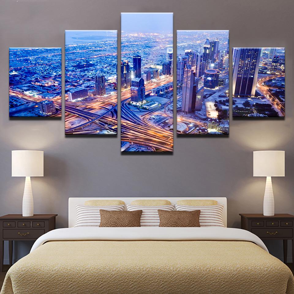 Burj Khalifa Tower – Nature Canvas Wall Art