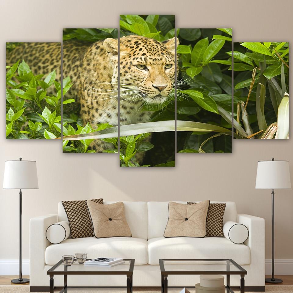 Bush Leopard – Animal Canvas Wall Art