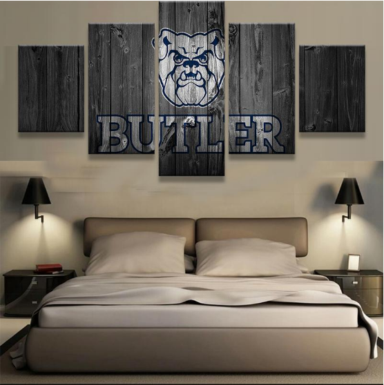 Butler Bulldogs Barn Wood – Sport Canvas Wall Art