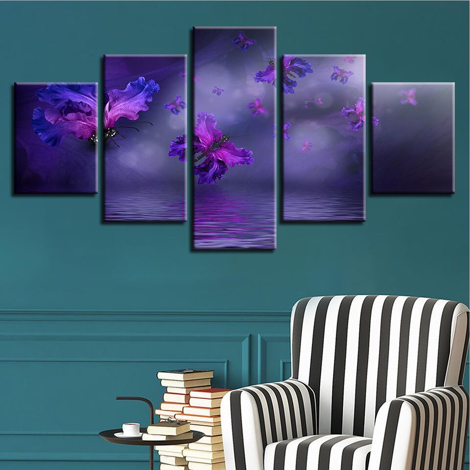 Butterfly Flower 13 – Nature Canvas Wall Art