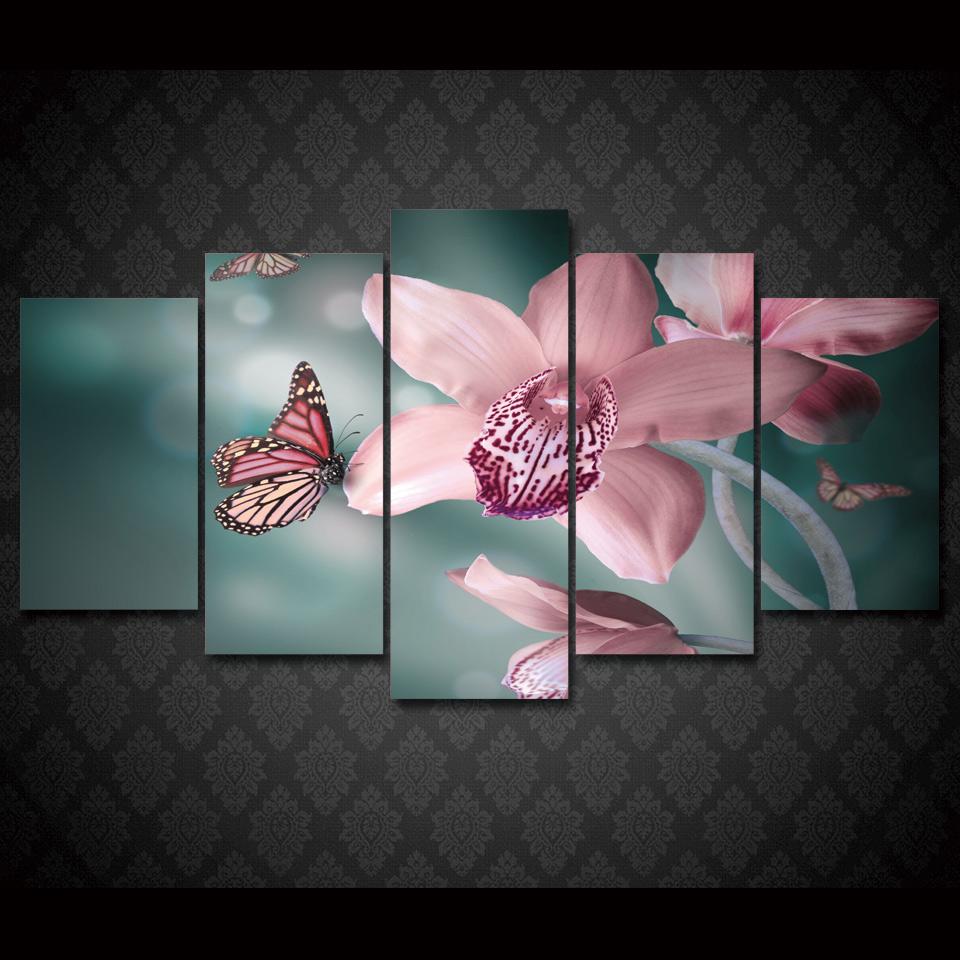 Butterfly Orchid – Animal Canvas Wall Art