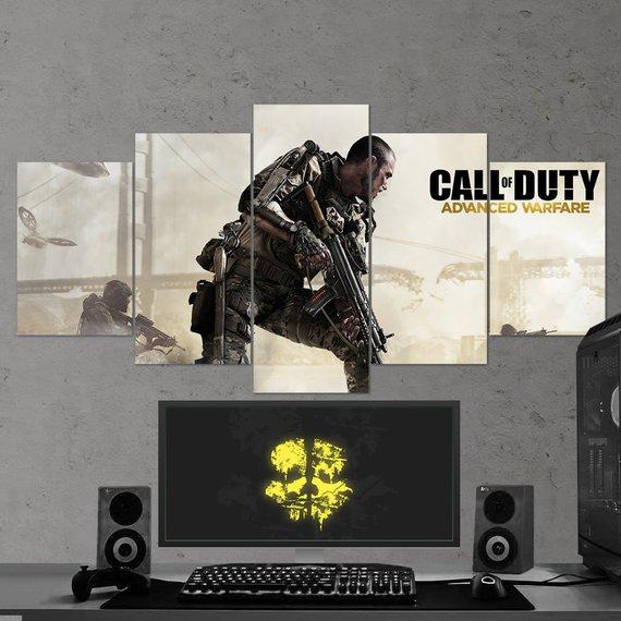 Call Of Duty Advanced Warfare 05 – Gaming Canvas Wall Art