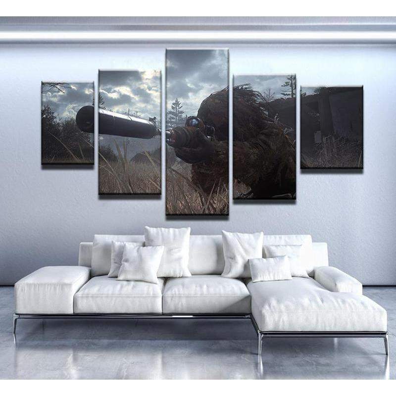 Call Of Duty Modern Warfare – Army Canvas Wall Art