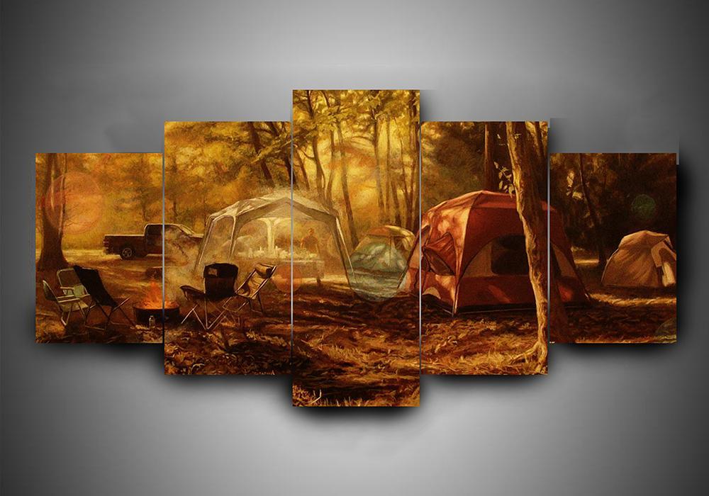 Camping 1 – Sport Canvas Wall Art