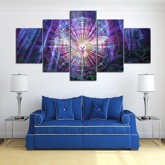 Cannabis Lover – Abstract Canvas Wall Art