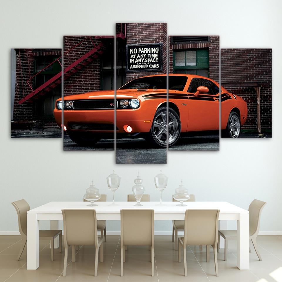 Car Dodge Challenger 01 – Automative Canvas Wall Art