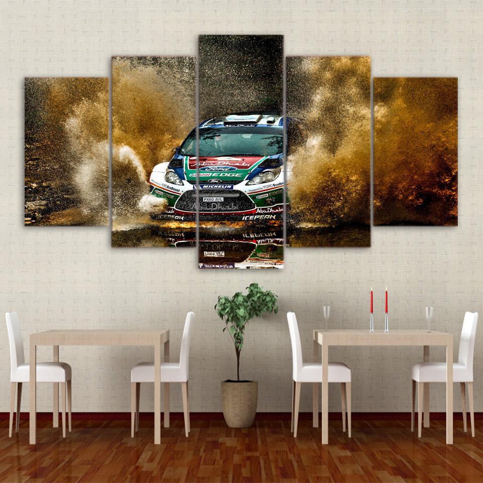 Car Fly Sand – Automative Canvas Wall Art