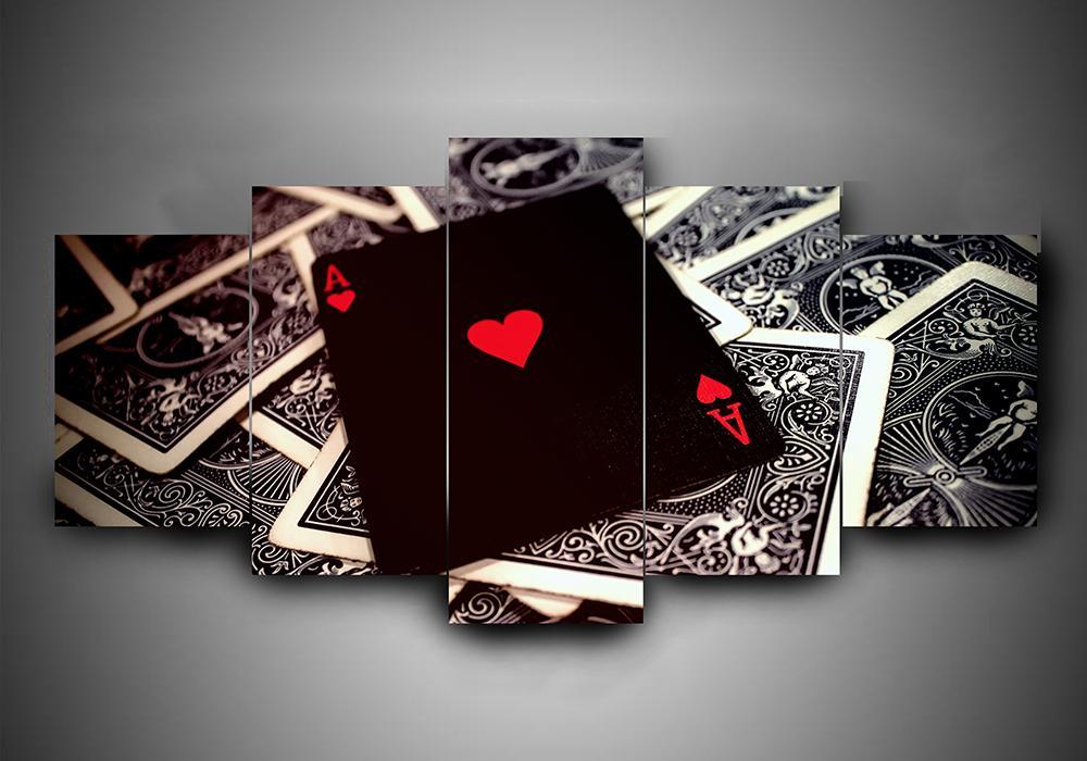 Cards 2 – Abstract Canvas Wall Art