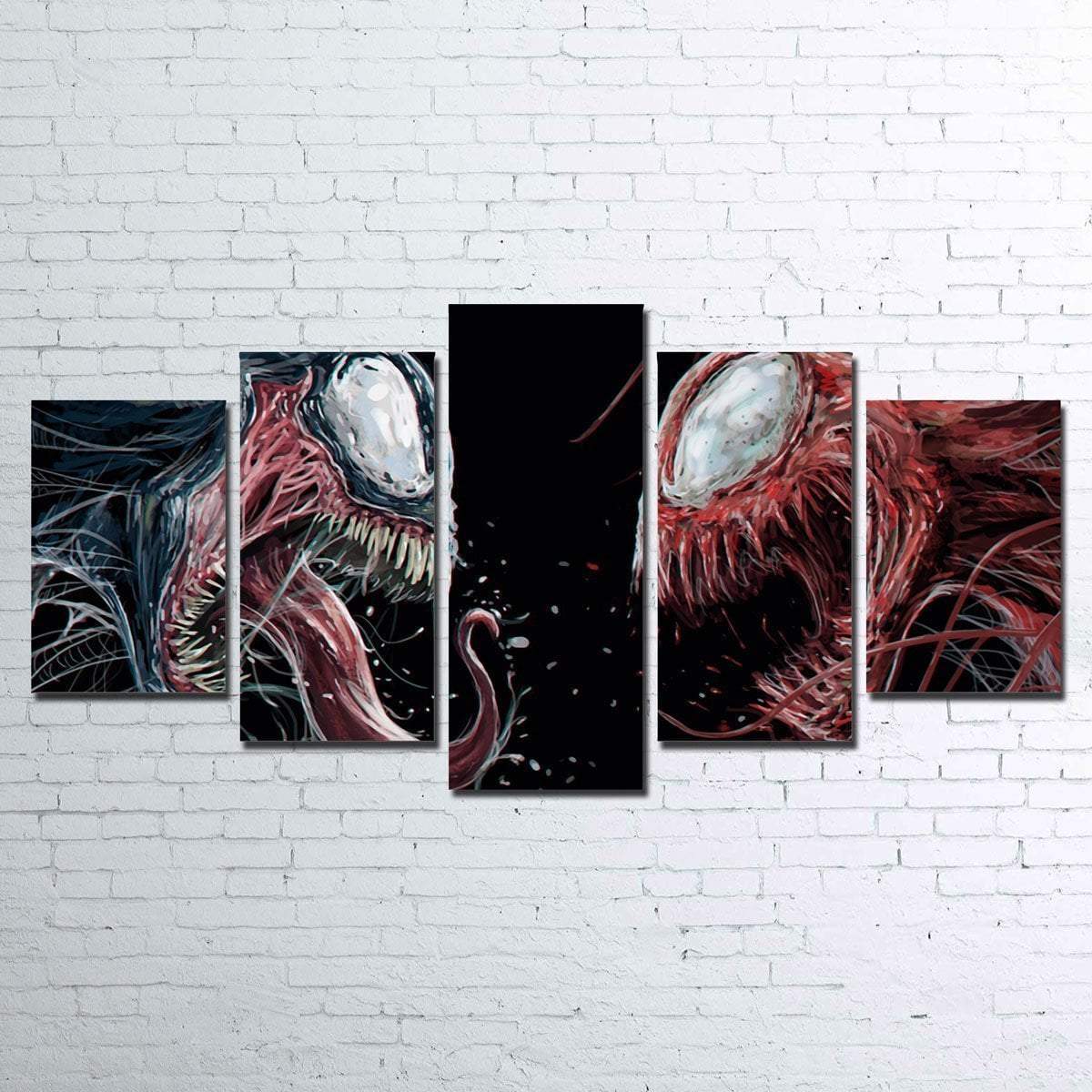 Carnage Vs. Venom V2 Movie – Canvas Wall Art