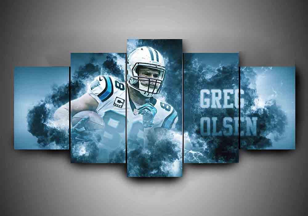 Carolina Panthers – Greg Olsen – Sport Canvas Wall Art